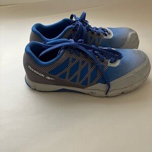 Reebok Work N7453 Women’s Blue/Grey Work Speed Work Comp Toe Shoes‎ Size 8.5 M